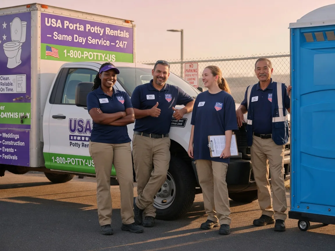Porta Potty Rental company in Como, CO